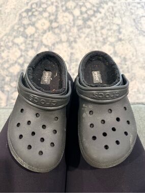 CROCS Kids Classic Lined Clog - Black